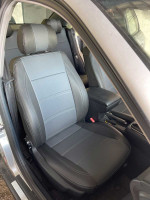 Чехлы на Audi A4 B5 (Ауди А4 Б5) из экокожи Sport 3