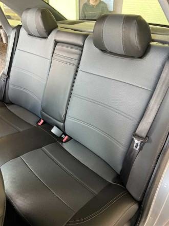 Чехлы на Audi A4 B5 (Ауди А4 Б5) из экокожи Sport 3