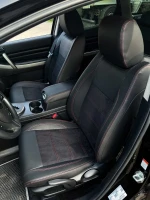 Чехлы на Mazda CX-7 (Мазда СХ-7) из экокожи и польской алькантары Comfort 3