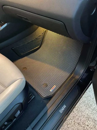 3D EVA коврики с бортиками до 5 см в салон + багажник