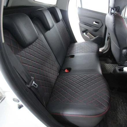 Чехлы на Renault Duster I (Рено Дастер) из экокожи EG