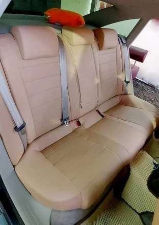 Чехлы на Audi A6 C6 (Ауді А6 С6) из экокожи AM Titan-L