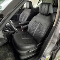 Авточехлы на Citroen C4 Picasso II (Ситроен С4 Пикассо 2) из экокожи ES