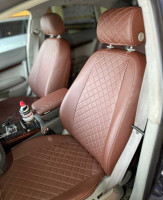 Чехлы на Audi A6 C6 (Ауди А6 С6) из экокожи AM Rubin-Q