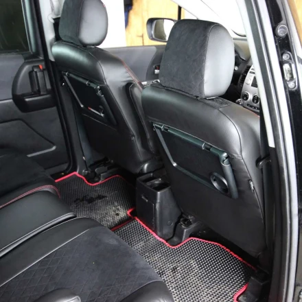 Чехлы на Mazda 5 CR (Мазда 5) 7 мест из экокожи и антары ELA2020R