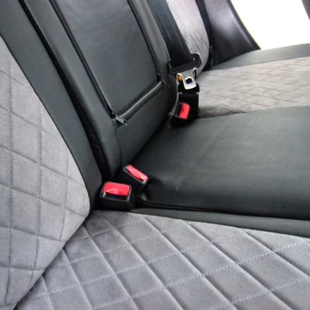 Чехлы на Mazda 6 GH (Мазда 6) из экокожи и антары EPA