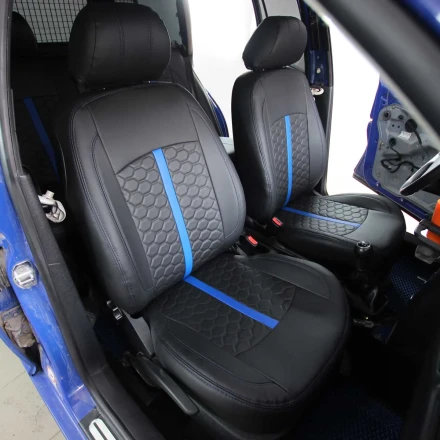 Чехлы на Volkswagen Golf IV (Фольксваген Гольф 4) из экокожи Eco Sport