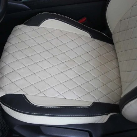 Чехлы на Mazda 6 GJ (Мазда 6) из экокожи и антары VPA