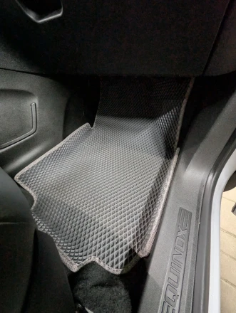 3D EVA коврики на Chevrolet Equinox III (Шевроле Эквинокс 3) с бортами до 5 см