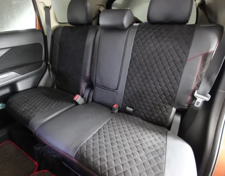 Чехлы на LADA (ВАЗ) 2104 из экокожи и антары Eco Lazer+Antara 2020 (R)