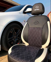 Чехлы на Opel Insignia Sports Tourer (универсал) из экокожи и антары