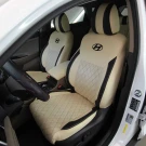 Чехлы на Hyundai Tucson III (Хюндай Тюксон 3) из экокожи и антары VEA