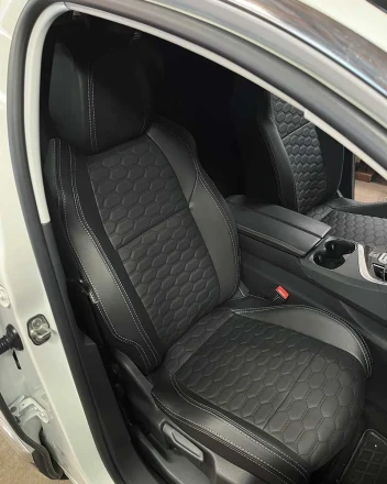 Чехлы на Peugeot 3008 II (Пежо 3008 2 пок.) из экокожи Sport 3