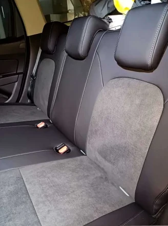 Чехлы на Renault Duster II (Рено Дастер 2) из экокожи и алькантары с перфорацией