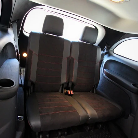 Чехлы на Dodge Durango III (Додж Дюранго 3) из экокожи и антары ELA2020P