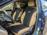 Чехлы на Hyundai Elantra MD 2015 США из гобелена с тиснением по центру