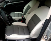 Авточехлы на Skoda Octavia A5 (Шкода Октавия А5) из экокожи