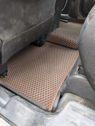 3D EVA коврики на Nissan X-Trail T32 (Ниссан Х-Трейл Т32) с бортами до 10 см