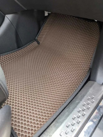 3D EVA коврики на Nissan X-Trail T32 (Ниссан Х-Трейл Т32) с бортами до 10 см