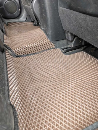 3D EVA коврики на Nissan X-Trail T32 (Ниссан Х-Трейл Т32) с бортами до 10 см