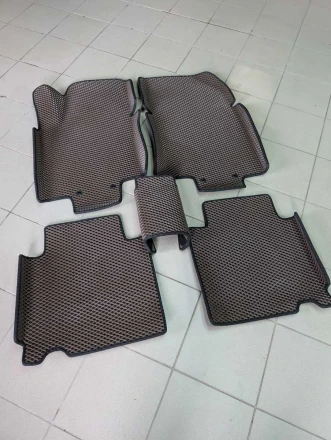 3D EVA коврики на Nissan X-Trail T32 (Ниссан Х-Трейл Т32) с бортами до 10 см