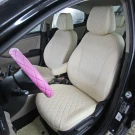 Чехлы на Hyundai Accent IV USA (Хюндай Акцент 4 США) из экокожи EG