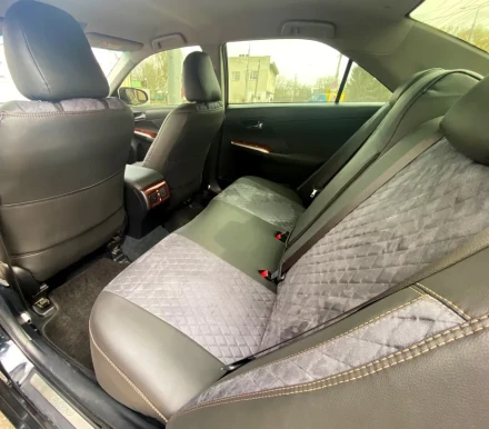 Чехлы на LADA (ВАЗ) 2110 из экокожи и антары Eco Lazer+Antara 2020 (R)