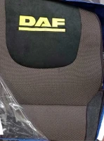 Чехлы на DAF XF-105 / XF-106 из гобелена черные