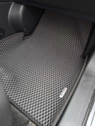 3D EVA коврики на Nissan Qashqai +2 (Ниссан Кашкай +2) с бортами до 10 см