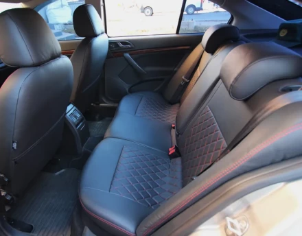 Чехлы на Subaru Forester из экокожи Eco Prestige