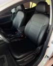 Чехлы на Hyundai Elantra VI (Хюндай Елантра 6) из экокожи AM Titan-S