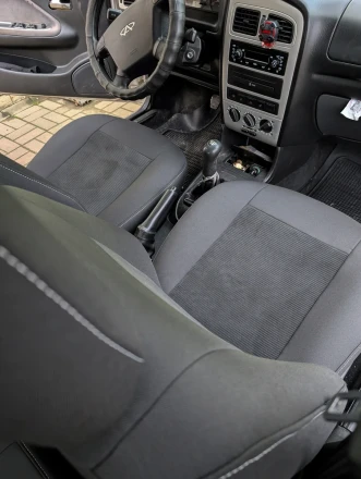 Чехлы на Chery Amulet (Чери Амулет) из ткани и велюра