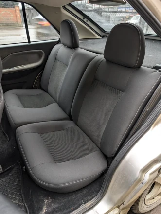 Чехлы на Chery Amulet (Чери Амулет) из ткани и велюра