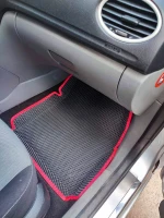 3D EVA коврики на Ford Focus 2 (Форд Фокус) сота с бортами до 5 см