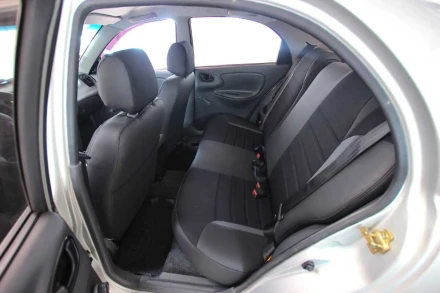 Чехлы на Daewoo Lanos из экокожи и гобелена Eco Classic 2020