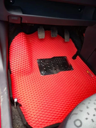 3D EVA коврики на Chevrolet Matiz (Шевролет Матиз) с бортами до 5 см и багажником