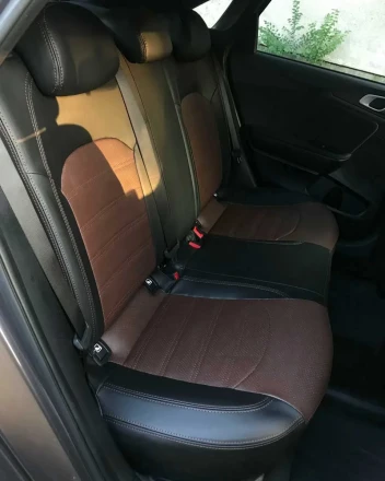 Чехлы на KIA Ceed III (Киа Сид 3) из экокожи Comfort Plus 3