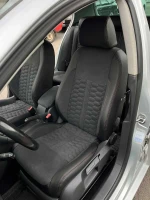 Чехлы на Volkswagen Golf V Sportline (Вольксвген Гольф 5 спортлайн) из экокожи и алькантары Sport 3