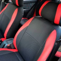 Чехлы на Daewoo Lanos (Деу Ланос) из экокожи и ткани Vip Elite