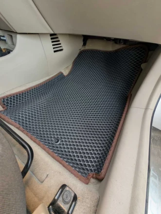 3D EVA коврики на Hyundai Accent 3 (Хюндай Акцент 3) с бортами до 5 см