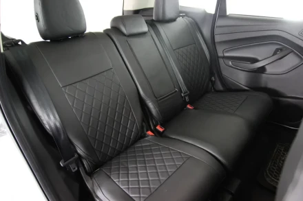 Чехлы на Subaru Outback из экокожи Eco Prestige