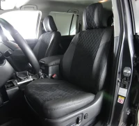 Чехлы на Subaru Outback из экокожи и антары Eco Lazer+Antara 2020 (R)