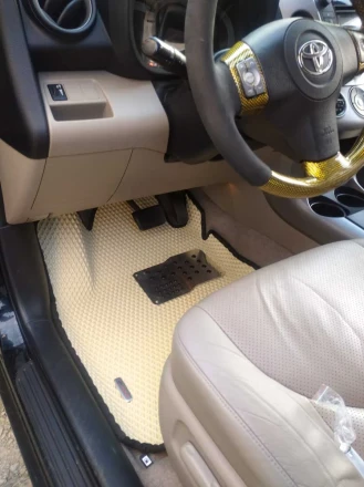 3D EVA коврики с бортами до 5 см Toyota RAV4 (Тайота Рав4) 3 пок.