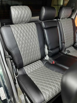 Чехлы на Mercedes-Benz ML270 W163 (Мерседес МЛ270 В163) из экокожи AM Rubin-G