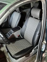 Чехлы на Mercedes-Benz ML270 W163 (Мерседес МЛ270 В163) из экокожи AM Rubin-G