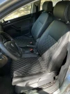 Чехлы на Volkswagen Golf V (Вольксваген Гольф 5) из экокожи с прострочкой ромб Comfort Plus 3