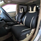 Чехлы на Nissan X-Trail T30  (Ниссан Х-Треил Т30) из экокожи и ткани Eco Classic 2020