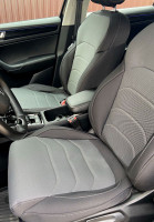 Чехлы на Skoda Kodiaq (Шкода Кодиак) из гобелена черно-серые