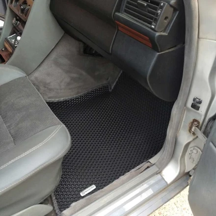 3D EVA коврики с бортами до 5 см на Mercedes-Benz W124 (Мерседес-Бенз В124)