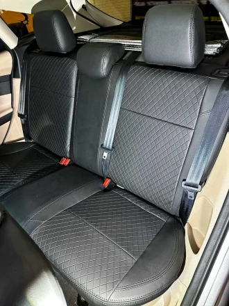 Чехлы на Ford Focus III (Форд Фокус 3) из экокожи Sport 3